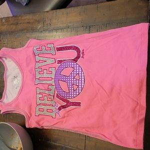 Justice graphic tank